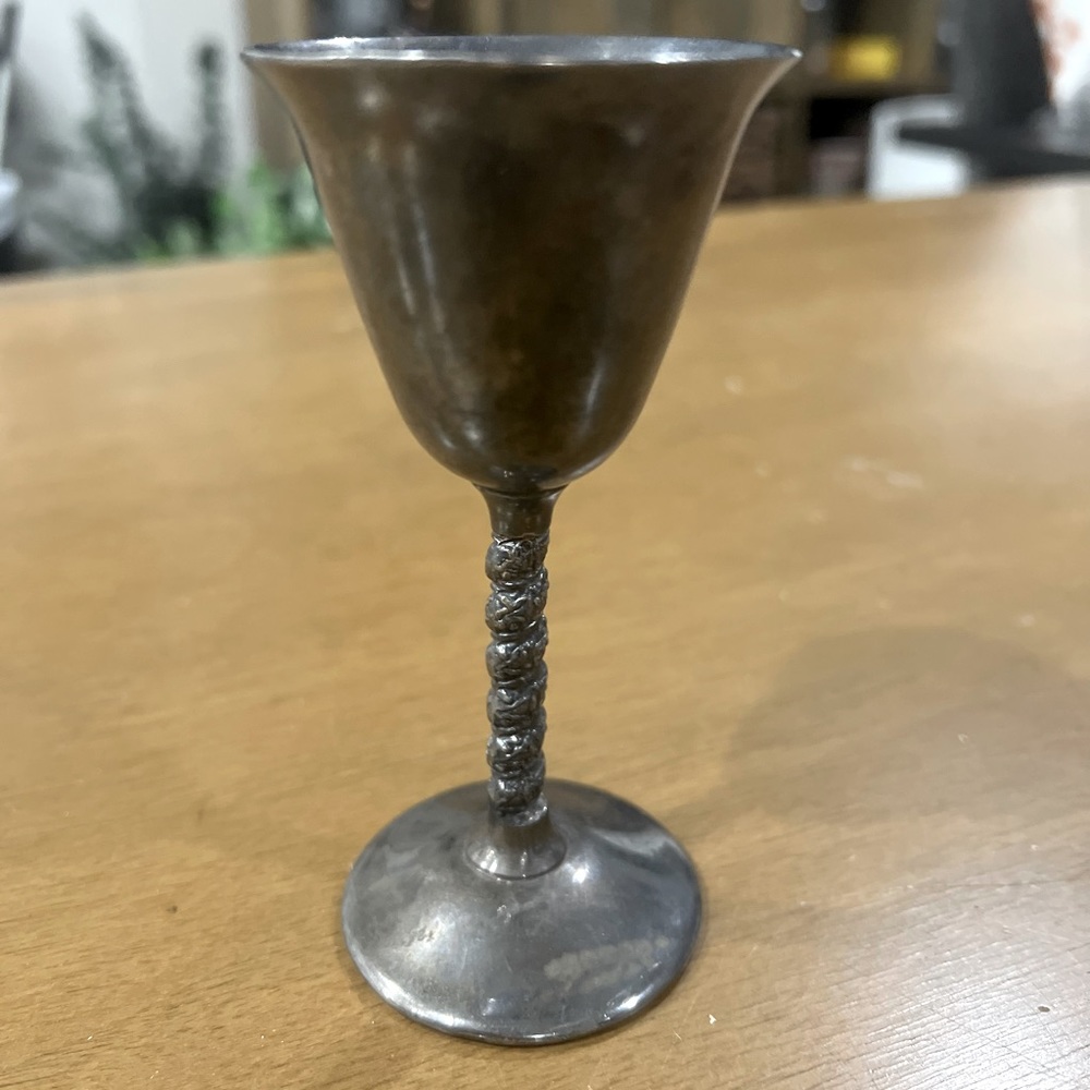 Vintage JB Rogers Silver Plated Cordial Goblet Win Cup